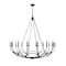 Z-Lite Arabella Chandelier, 16-Light, 55 In.W x 53 In.H, Matte Black/Matte Black 3500-16MB - alternate 1